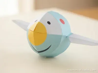 Avión con luz
