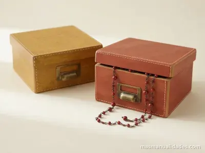 Cajas de cuero