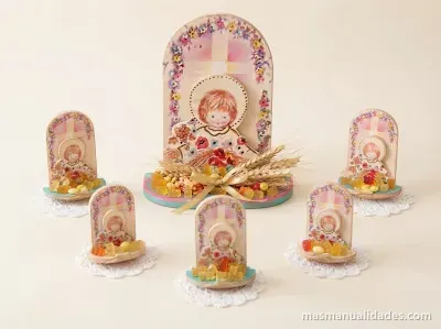 Carameleros con hadas para el dia del Niño