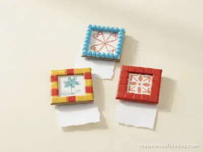 Crea unos Imanes decorativos en 6 pasos