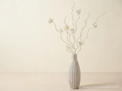 Flores de papel para decorar