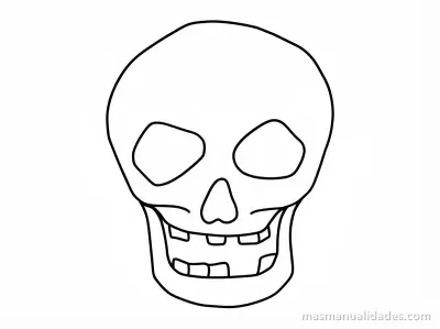 Imprime estas Caretas para Halloween