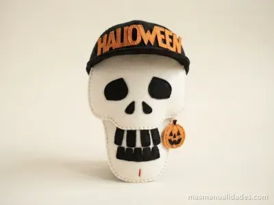 Mascara de Calavera para Halloween