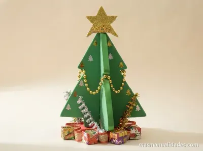 Mini Arbol Navideño de Espuma Plast
