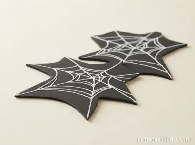 Posavasos de telarañas