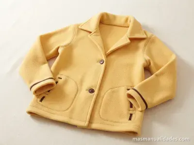 Saco de tela polar (talle 2)