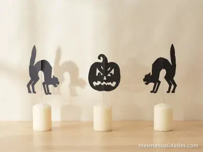 Siluetas de Terror para Halloween