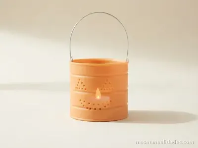 Simples Portavelas para Halloween