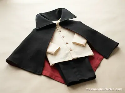 Traje de Dracula para niños para Halloween